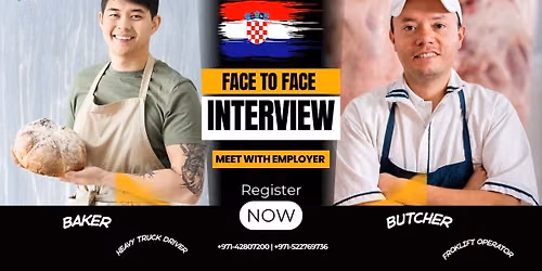 Croatia Face to Face Interview with Employer