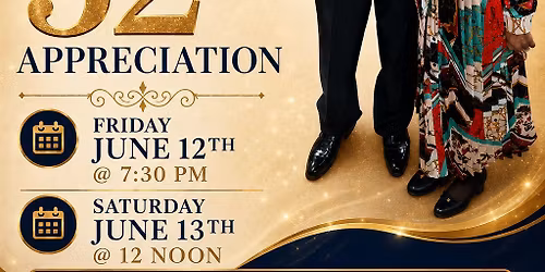 Pastor & First Lady Watson 52nd Appreciation