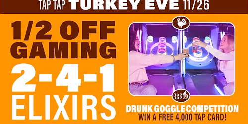 Tap Tap Turkey Eve!