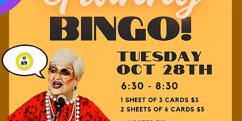 Granny Bingo at Flour Girl and Flame