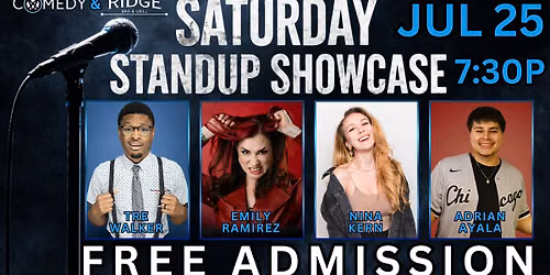 SATURDAY STANDUP SHOWCASE!