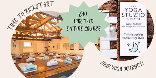 March 4 week yoga beginners course