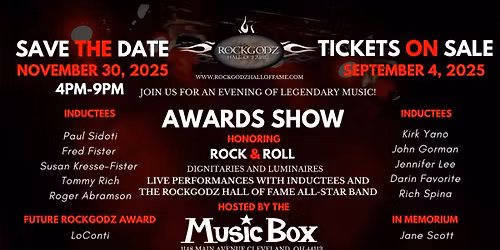 RockGodz Hall of Fame 2025 Award Show