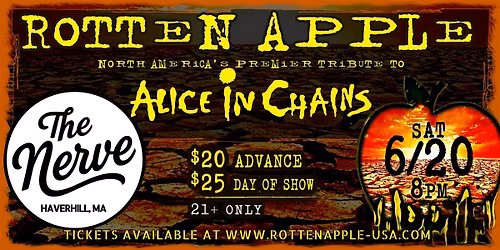 Grunge Night at The Nerve:  The Sound of Alice In Chains