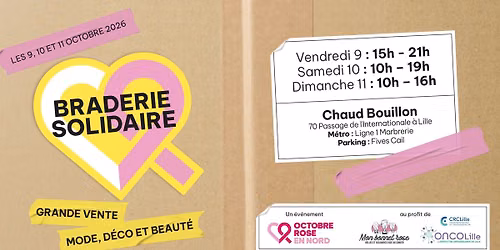 BRADERIE SOLIDAIRE