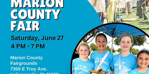 Kids Markets at the Marion County Fair