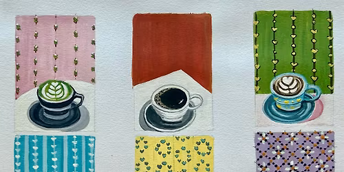 Canvas & Coffee at Zoka's