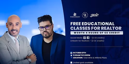 Free Classes for Realtor \/ Aulas  Gratuitas para Corretores