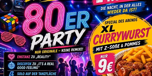 DIE 80er Party \/ Arena Hundsdorf