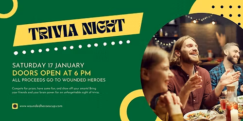 Wounded Heroes Cup Trivia