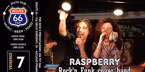 \ud83c\udfb6 Raspberry - Rock\u2019n Funk Cover Band