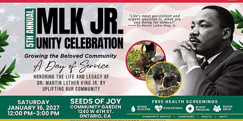 5th Annual MLK Jr. Unity Celebration