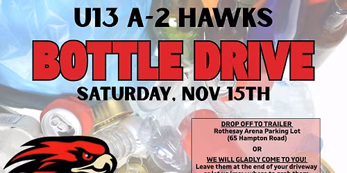 U13 A-2 KV Hawks Bottle Drive