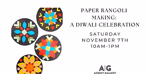 Paper Rangoli Making: A Diwali Celebration