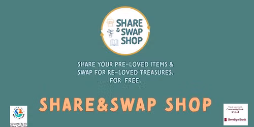 Free shopping with Share&Swap Shop