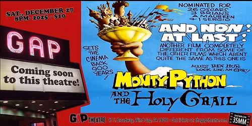MONTY PYTHON AND THE HOLY GRAIL (1975) in 35mm