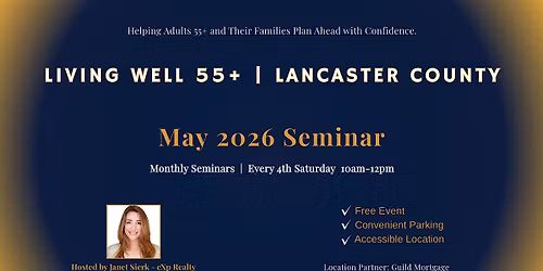 Living Well 55+ | May 2026 Seminar