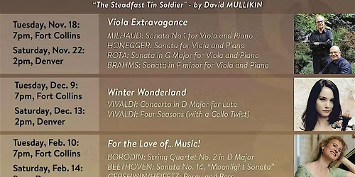 Concert #5 Fort Collins: Mendelssohn Trio