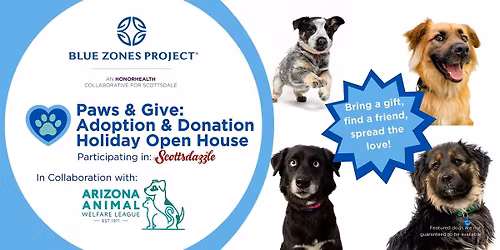 Paws & Give: Adoption & Donation Open House - BZP Scottsdale