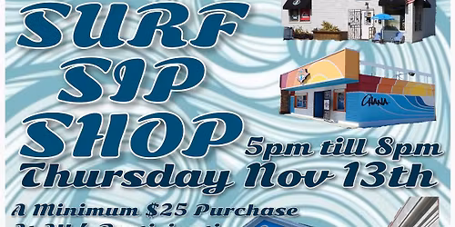 Surf \u2022 Sip \u2022 Shop #5