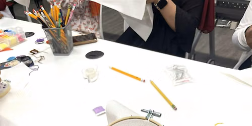 Adult Beginner Embroidery Class