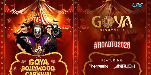 Goya Bollywood Carnival Ft. Dj Anirudh & Dj Naren
