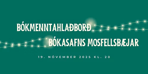 B\u00f3kmenntahla\u00f0bor\u00f0 2025