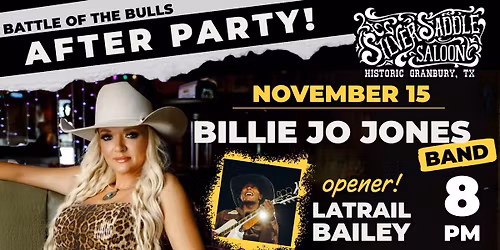 OFFICIAL After Party with Billie Jo Jones Band at Silver Saddle Saloon