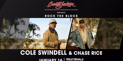Barrett-Jackson's "Rock the Block" Concert with Cole Swindell