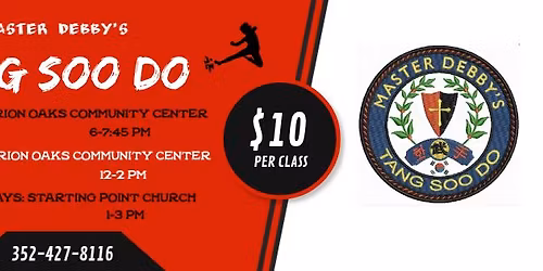 Tang Soo Do with Master Debby