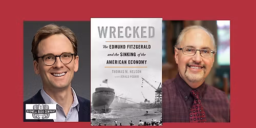 Thomas M Nelson and Jerald Podair, authors of WRECKED- a Boswell event