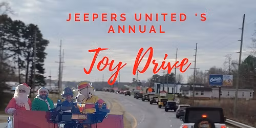 Jeepers United's Annual Toy Drive