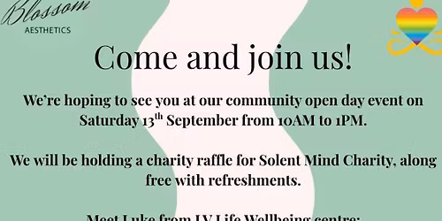 Open day: Blossom Aesthetics & LV Life Wellbeing Centre