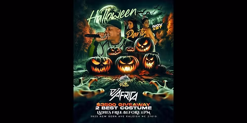 Patio Nightclub 2025 Halloween Party $3500 Giveaway