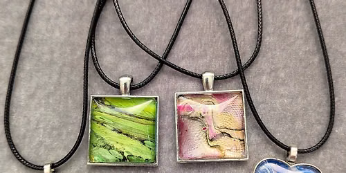 DIY Paint Skin Necklaces