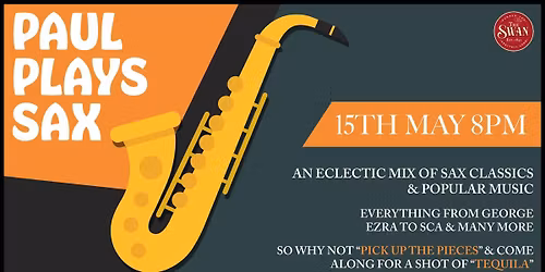 Paul plays sax live \ud83c\udfb7 