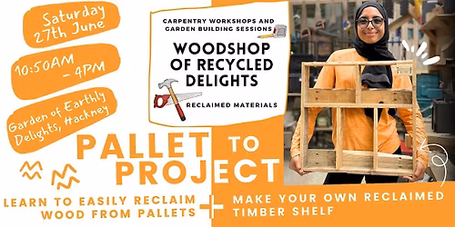 Pallet-To-Project: Make a Reclaimed Wooden Shelf!
