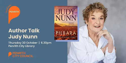 Author Talk: Judy Nunn