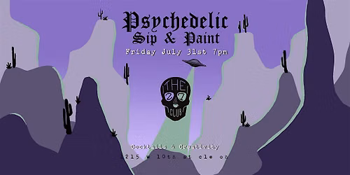 Psychedelic Sip & Paint