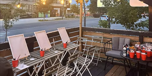 Paint night, Wine & Dine \u2013 Terrasse artistique