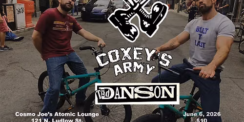Legbone, Coxey's Army, Ted Danson (Columbus)