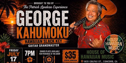 George Kahumoku LIVE in Concord