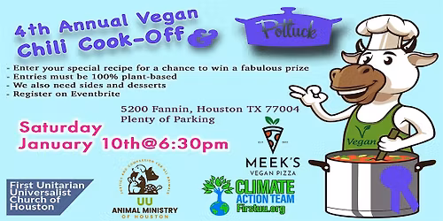 4th Annual Vegan Chili Cook-off