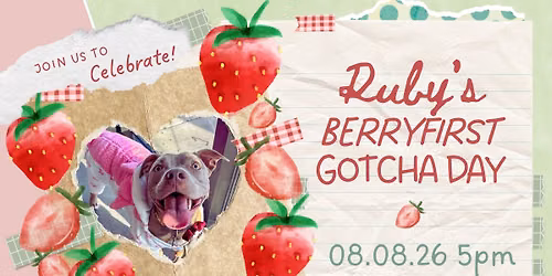 Ruby\u2019s 1st Gotcha Day Party