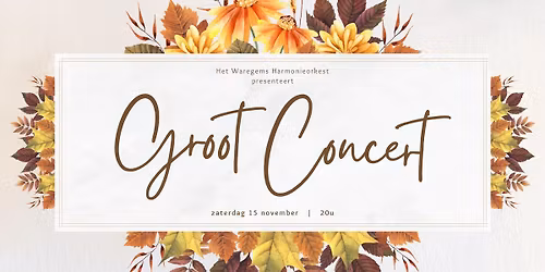Groot Concert 2025 - 15\/11