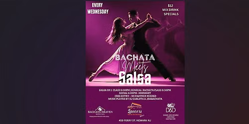 Bachata Meets Salsa (FREE ENTRANCE AND CLASS)