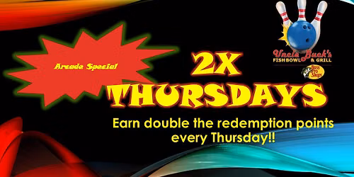 2X Thursday, Double points all day