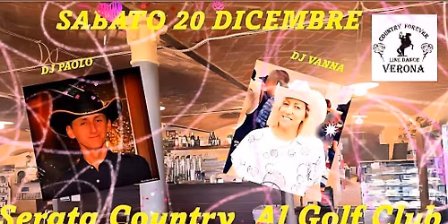 Sabato sera Country al Golf Club LE VIGNE