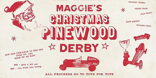 Maggie\u2019s Christmas Pinewood Derby