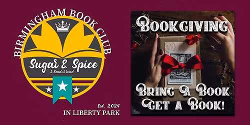 Birmingham Book Club Holiday Book giving!